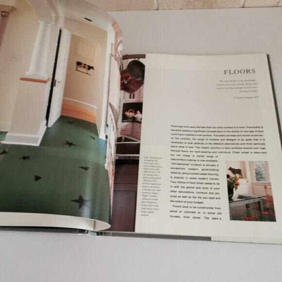 1990 Finishing Touches Book Interior Decor Design Elizabeth Hilliard Grey Book - Picture 7 of 8